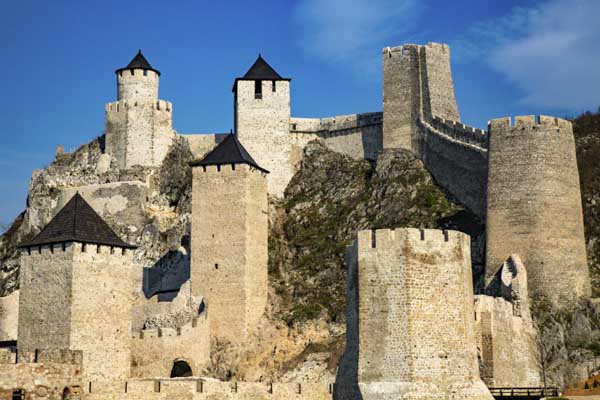 Filming locations for commercial shoot Golubac